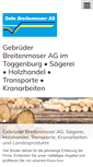 Mobile Screenshot of gebrueder-breitenmoser.ch